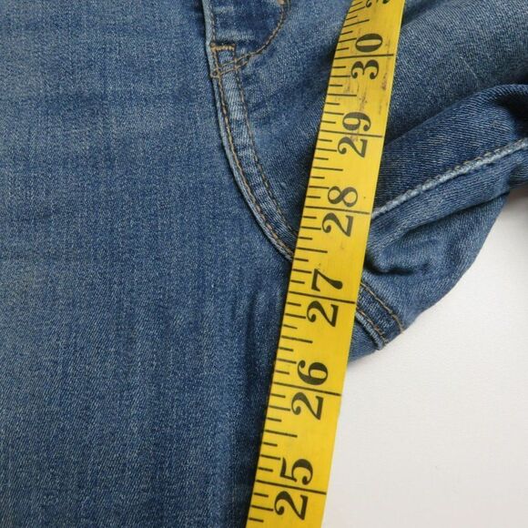 Levi's Slimming Skinny Jeans Size 29 Medium Wash Blue Denim 29X27.5 - Picture 15 of 15